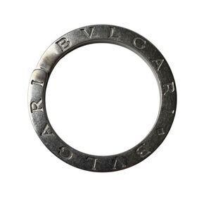 Bvlgari Men's Key Ring Silver 925